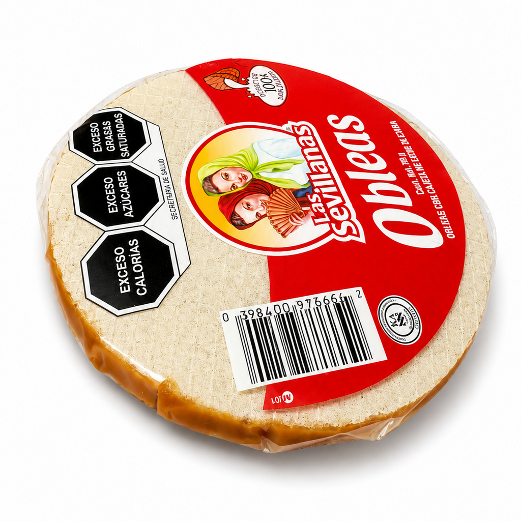 Obleas Rellenas de Cajeta