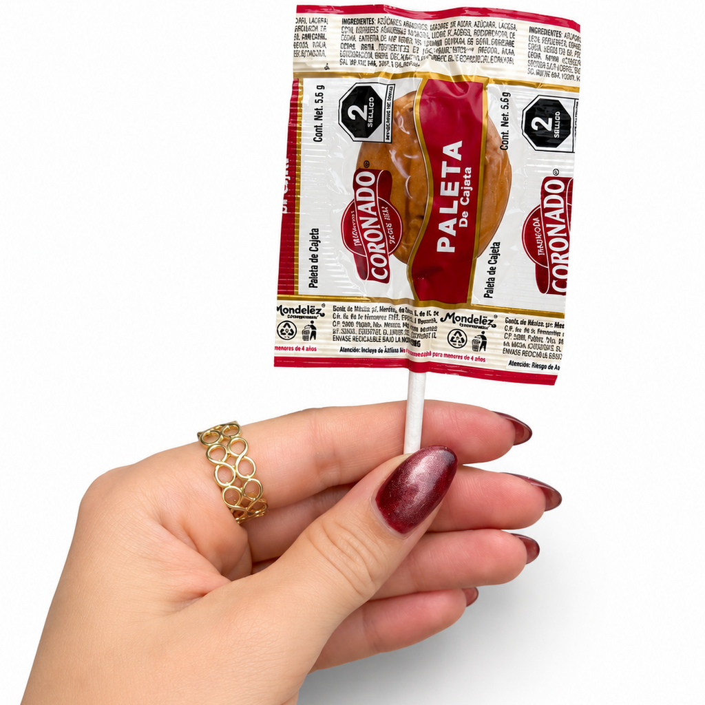 Paletas de Cajeta Coronado
