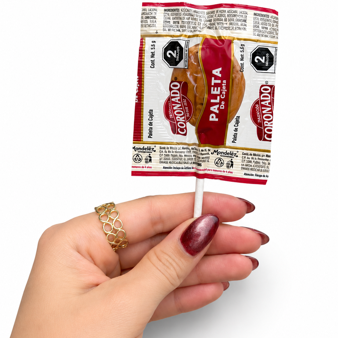 Paletas de Cajeta Coronado