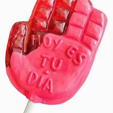 Paleta "Manita de la suerte"