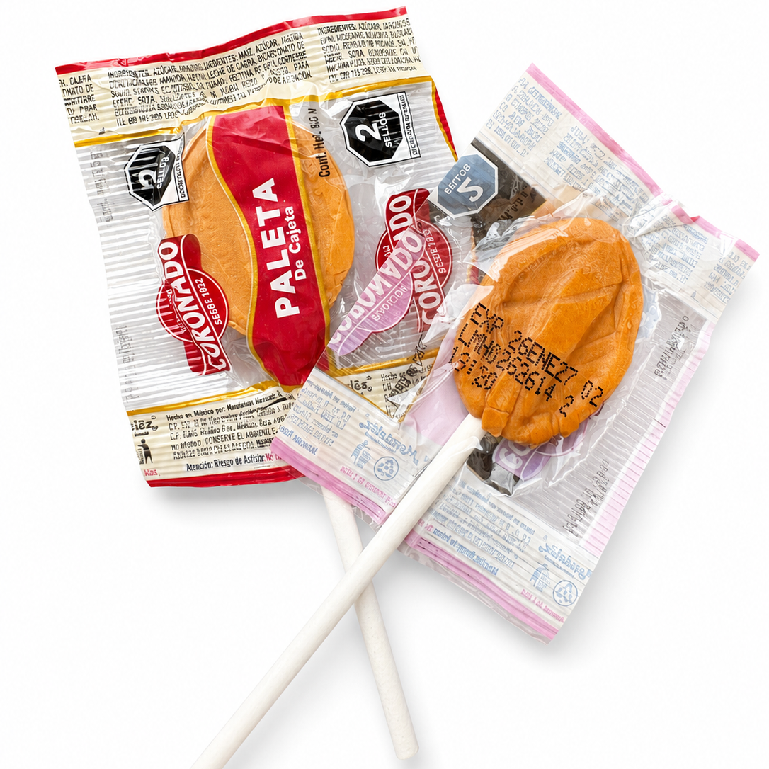 Paletas de Cajeta Coronado