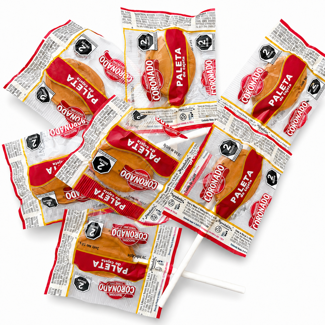 Paletas de Cajeta Coronado