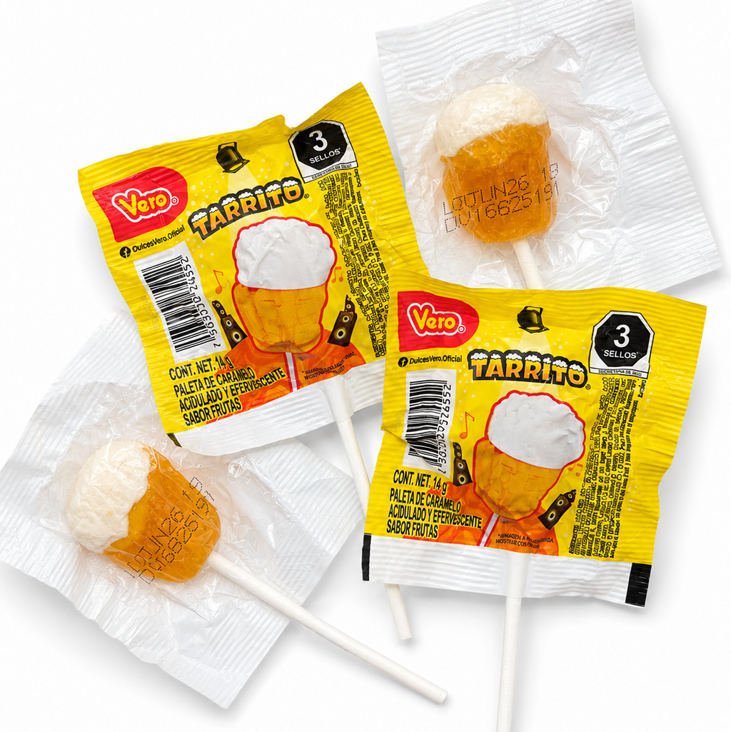 Paleta "Tarrito de Cerveza"