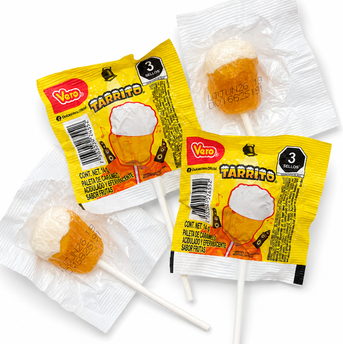 Paleta "Tarrito de Cerveza"