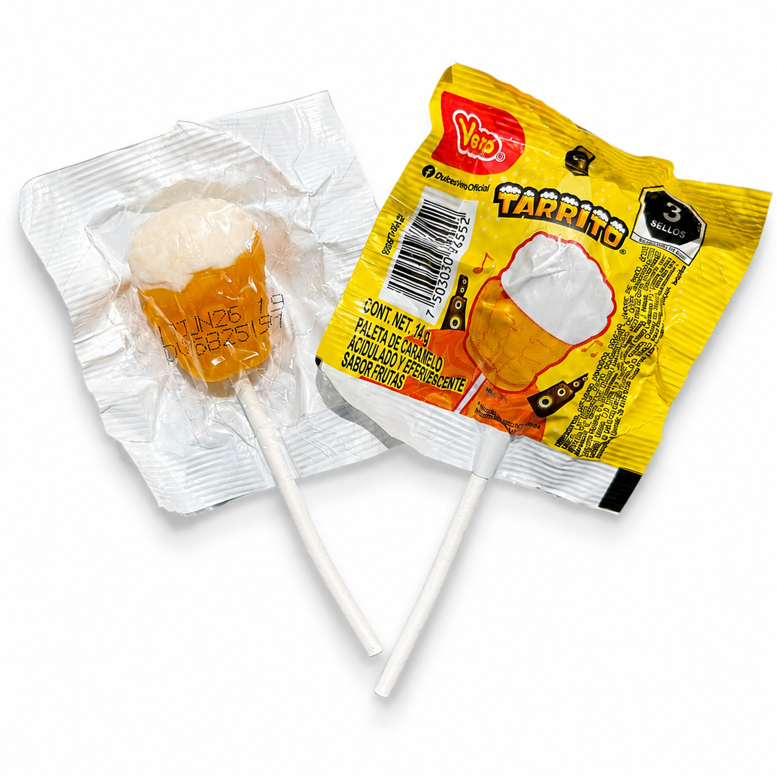 Paleta "Tarrito de Cerveza"